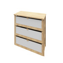 Kleiderschrank Klara Zubehör Schubfach mit Glasfront 57,5 cm