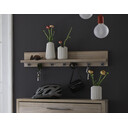 Wandboard mit Haken ROCKiT 83x15x15cm, Eiche white-wash