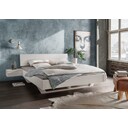 Komplettbett Kiel 1 aus massiver Kiefer 140 x 200 cm, Kiefer weiß