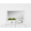 Spiegel Kiefer Massivholz Vita 100 x 2,5 x 60 cm, weiß