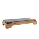 Stapelbett Denver aus massiver Buche weiß lackiert Denver 1, 90 x 200 cm, Wildeiche weiß, Einlegetiefe 15 cm