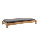 Stapelbett Denver aus massiver Buche weiß lackiert Denver 2, 90 x 200 cm, Wildeiche, Einlegetiefe 10 cm